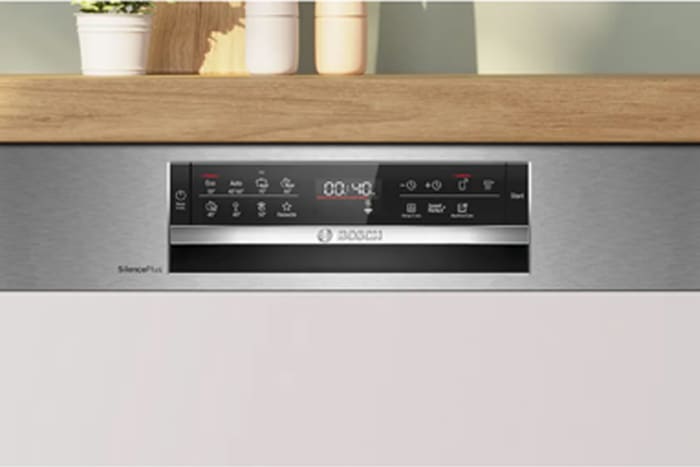 Máy rửa bát bán âm Bosch Serie 6 SMI6ECS10E